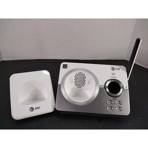 AT&T EL52219 Answering System Base White 2 Handset Compatible No AC Adapter